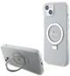 Панель Guess Ring Stand Script Glitter MagSafe для Apple iPhone 15 Plus/14 Plus Transparent (3666339156619) - зображення 2