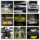 LED Фара Світлодіодні 35W 40 x 22 x 55 мм 12-80V External SportLight L25 на одну лінзу W/Y Мультипідсвічування 2 шт - зображення 3