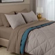 Покрывало стеганное двустороннее кровать и диван 210x240 OCEAN SAND CS6 5155334 - изображение 7