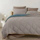 Покрывало стеганное двустороннее кровать и диван 220x240 OCEAN SAND CS1 5155351 - изображение 8