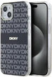 Etui DKNY IML Mono & Stripe MagSafe do Apple iPhone 15 / 14 / 13 Black (3666339268091) - obraz 1