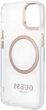 Панель Guess Metal Outline Magsafe для Apple iPhone 15 Plus/14 Plus Transparent/Gold (3666339196905) - зображення 5