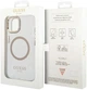 Панель Guess Metal Outline Magsafe для Apple iPhone 15 Plus/14 Plus Transparent/Gold (3666339196905) - зображення 6