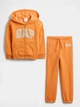 Детский костюм на флисе GAP толстовка и джоггеры 1159851793 (Оранжевый 4) на рост 99-107 см - изображение 1