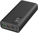 Powerbank Platinet 20000mAh 22.5W + USB-C Cable Black (PMPB20WQC727B) - obraz 1