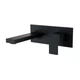 Встраиваемый смеситель для умывальника WEZER PRO10-02-BLACK, нержавеющая сталь, черный - изображение 1