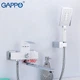 Змішувач для ванни GAPPO Jacob G2207-7, білий/хром - зображення 2