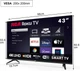 Телевізор RCA RK43UN1 UHD 4K Smart TV з WiFi з потрійним тюнером - изображение 2