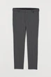 Брюки Skinny классические с карманами для мужчины H&M 0843465-005 36(S) Серый - изображение 1