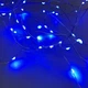 Новогодняя гирлянда штора Капля росы 2х2 м от USB синий - изображение 2
