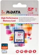 Карта памяти RIDATA SDXC 256GB UHS-I U1 (FF970342) - изображение 2