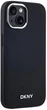 Etui DKNY Plain Logo MagSafe do Apple iPhone 15 Black (3666339260118) - obraz 4