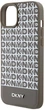 Панель DKNY Leather Printed Pattern Metal Logo MagSafe для Apple iPhone  15 / 14 / 13 Brown (3666339262075) - зображення 4