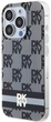 Etui DKNY IML Checkered Mono Pattern & Printed Stripes MagSafe do Apple iPhone 15 Pro Max Black (3666339269388) - obraz 2