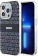 Etui DKNY IML Mono & Stripe MagSafe do Apple iPhone 15 Pro Max Black (3666339268121) - obraz 1