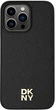 Etui DKNY Leather Monogram Pattern Metal Logo MagSafe do Apple iPhone 15 Pro Max Black (3666339261542) - obraz 3