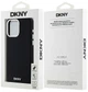 Панель DKNY Liquid Silicone Small Metal Logo MagSafe для Apple iPhone 15 Pro Max Black (3666339265748) - зображення 8