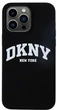 Etui DKNY Liquid Silicone White Printed Logo MagSafe do Apple iPhone 15 Pro Max Black (3666339266721) - obraz 3