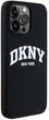 Etui DKNY Liquid Silicone White Printed Logo MagSafe do Apple iPhone 15 Pro Max Black (3666339266721) - obraz 4