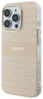 Etui DKNY Repeat Texture Pattern & Stripe MagSafe do Apple iPhone 16 Pro Pink (3666339335403) - obraz 2