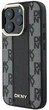 Etui DKNY Checkered Pattern Magsafe do Apple iPhone 16 Pro Black (3666339333164) - obraz 2