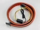 LED лента спойлер карбон 120 см красный свет 12V - изображение 6