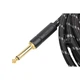 Инструментальный кабель Fender Cable Deluxe Series 15' Angled Black Tweed (228453) - изображение 5