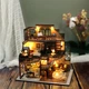 Румбокс 3D интерьерный конструктор DIY house Hongda craft «Классический домик» - изображение 13