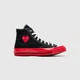 Кеди Comme des Garcons Chuck Taylor All-Star 70 Hi Black A01793C 38.5 - зображення 2