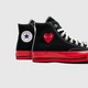 Кеди Comme des Garcons Chuck Taylor All-Star 70 Hi Black A01793C 38.5 - зображення 6