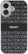 Etui DKNY Repeat Texture Pattern With Stripe do Apple iPhone 16 Black (3666339335502) - obraz 3