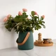 Ваза для цветов MBM HOME пластиковая 17 см DH-FLOWERS-10 MARINE BLUE Блюмариновая - изображение 1