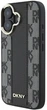 Etui DKNY Checkered Pattern Magsafe do Apple iPhone 16 Black (3666339333140) - obraz 2