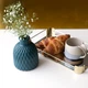 Ваза для цветов MBM HOME пластиковая 15 см DH-FLOWERS-09 MARINE BLUE Блюмариновая - изображение 4