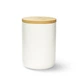 Емкость для хранения МВМ HOME 800 мл KP-13 M WHITE/WOOD белая/дерево - изображение 1
