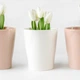 Горщик-кашпо для рослин MBM HOME DH-FLOWERS-29 WHITE білий - зображення 10