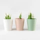 Горшок-кашпо для растений MBM HOME DH-FLOWERS-29 GREEN зеленый - изображение 13