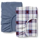 Набор простыней на резинке Cosas ROYAL TARTAN фланель 180x 200x20 2 шт (4822052488478) - изображение 1