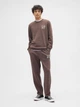 Свитшот на флисе мужской GAP 618094724 XL Коричневый (1159848106) - изображение 3