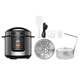 Мультиварка-скороварка HOCO HJD27A 1000 Вт объем 6 л Black-Grey (17527) - изображение 5