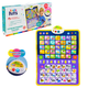 Інтерактивний плакат Kids Hits Абетка 2в1 українська, англійська, цифри 45*60см KH07/003 - зображення 3