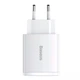 Сетевое зарядное устройство Baseus Compact Quick Charger 2U+C 30W - изображение 3