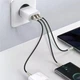 Сетевое зарядное устройство Baseus Compact Quick Charger 2U+C 30W - изображение 5