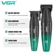 Набор для стрижки VGR 2 в 1 V-640 GREEN, аккумуляторная машинка для стрижки и триммер - изображение 5