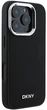 Etui DKNY Plain Silver Logo MagSafe do Apple iPhone 16 Pro Max Black (3666339333256) - obraz 4
