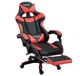 Геймерское кресло Hanert G-Force Black/Red черно-красное с подставкой для ног, наклоном спинки до 135° и механизмом TILT - изображение 5