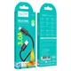Кабель HOCO Type-C Benefit silicone charging data cable X122 |1m, 3A| Black - зображення 5