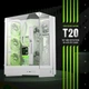Корпус компьютерный с тройным стеклом и ARGB-вентиляторами GameMax T20 WH Mid Tower Micro-ATX сталь White - изображение 6