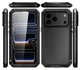 Противоударный чехол Primo Doom Armor для смартфона Apple iPhone 17 Pro Max - Black - изображение 5