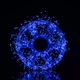Гирлянда нитка Роса хвойная лапа 3000 LED длина 100 метров зеленая нить синий свет светодиодная гирлянда для улицы дома новогодний декор праздничное освещение - изображение 6